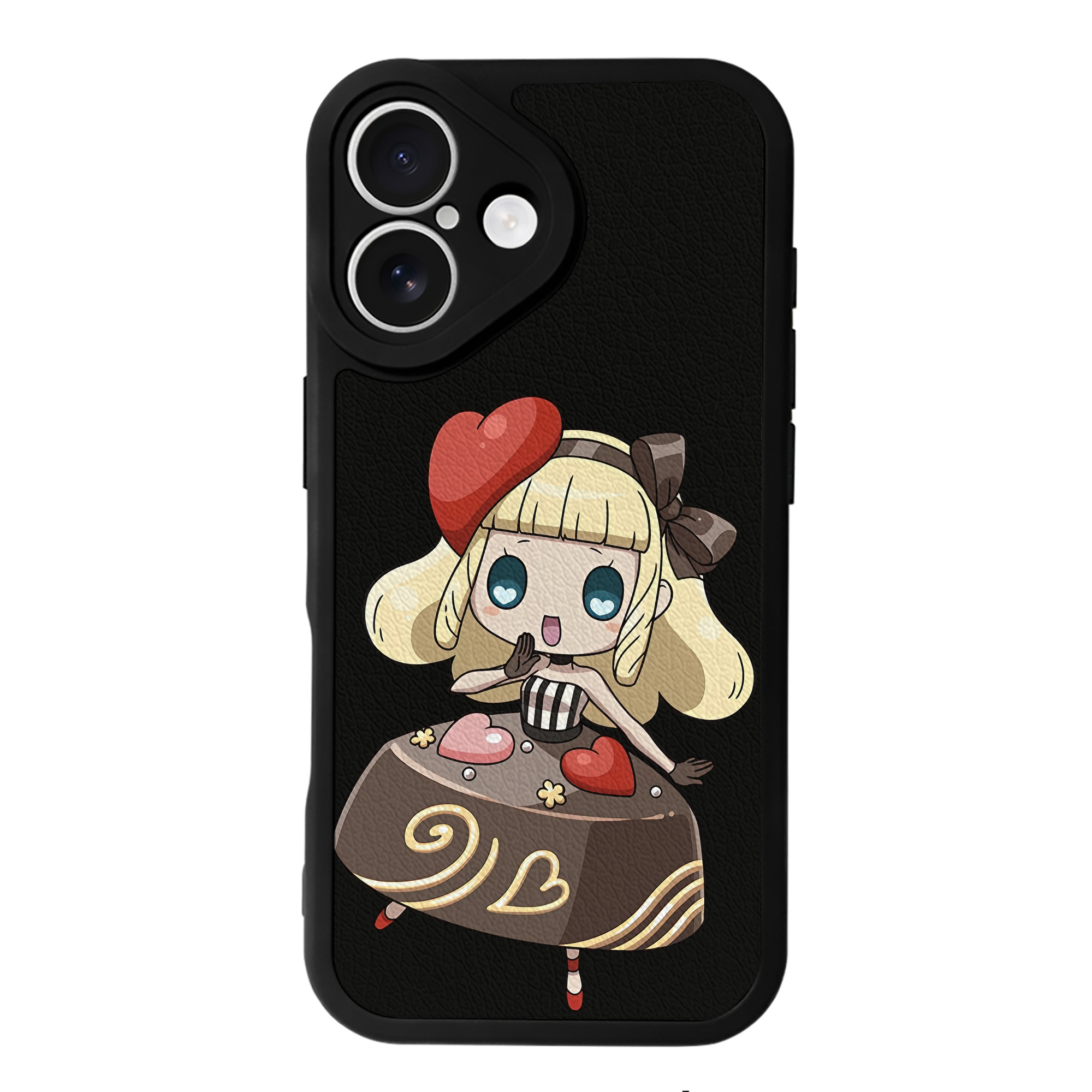 （画像用） 妖怪ウォッチ Yo-kai Watch 【iPhone 16シリーズ対応】シリコンスマホケース（レザー調） 材質：シリコン